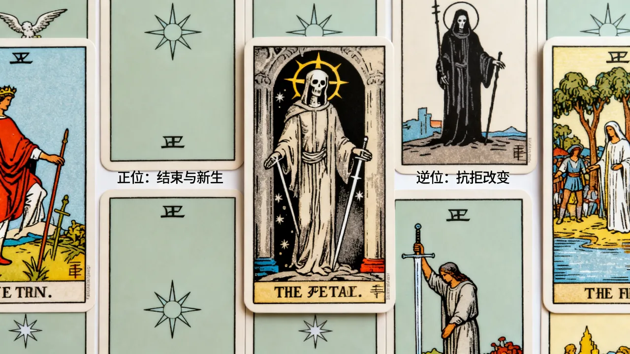 命运塔罗牌的死神是什么意思,塔罗牌死神正位逆位代表什么? 命运塔罗牌的死神是什么意思,塔罗牌死神正位逆位代表什么?