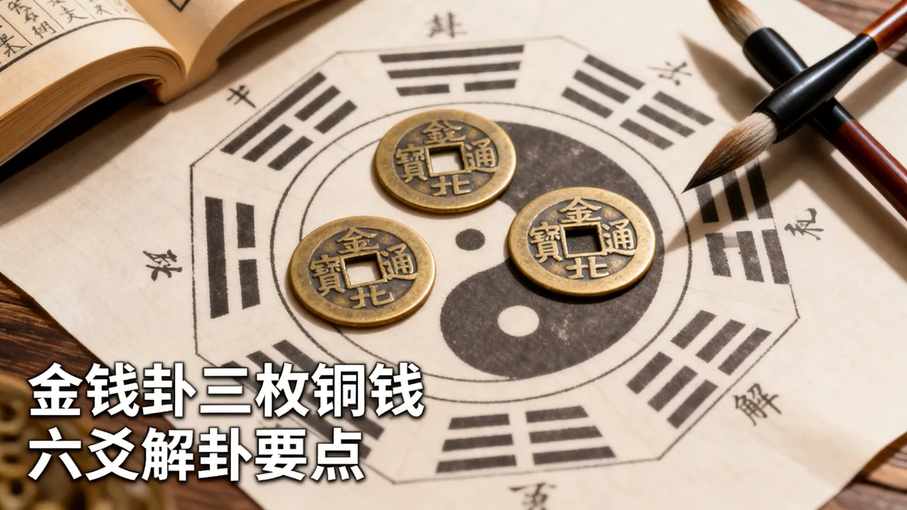 金钱卦看吉凶怎么看，金钱卦六爻解卦准确吗？