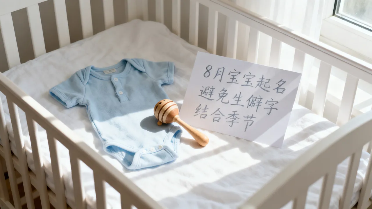 8月出生的宝宝怎么起名好听，取名有哪些注意事项？