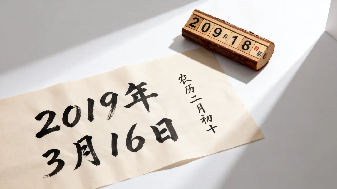 2019年3月16日阴历是几号,农历二月初十是什么日子? 2019年3月16日阴历是几号,农历二月初十是什么日子?
