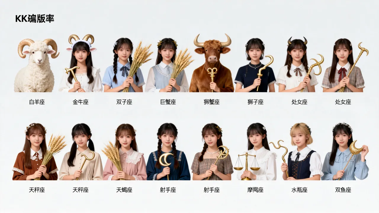 素描十二星座少女图片怎么画？怎么画素描十二星座少女