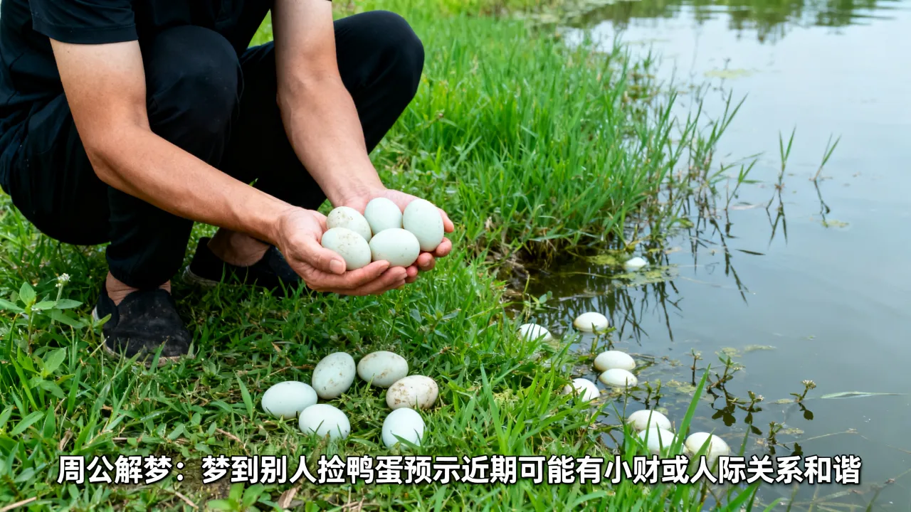 梦到别人捡鸭蛋意味着什么,周公解梦梦见别人捡鸭蛋预示什么 梦到别人捡鸭蛋意味着什么,周公解梦梦见别人捡鸭蛋预示什么