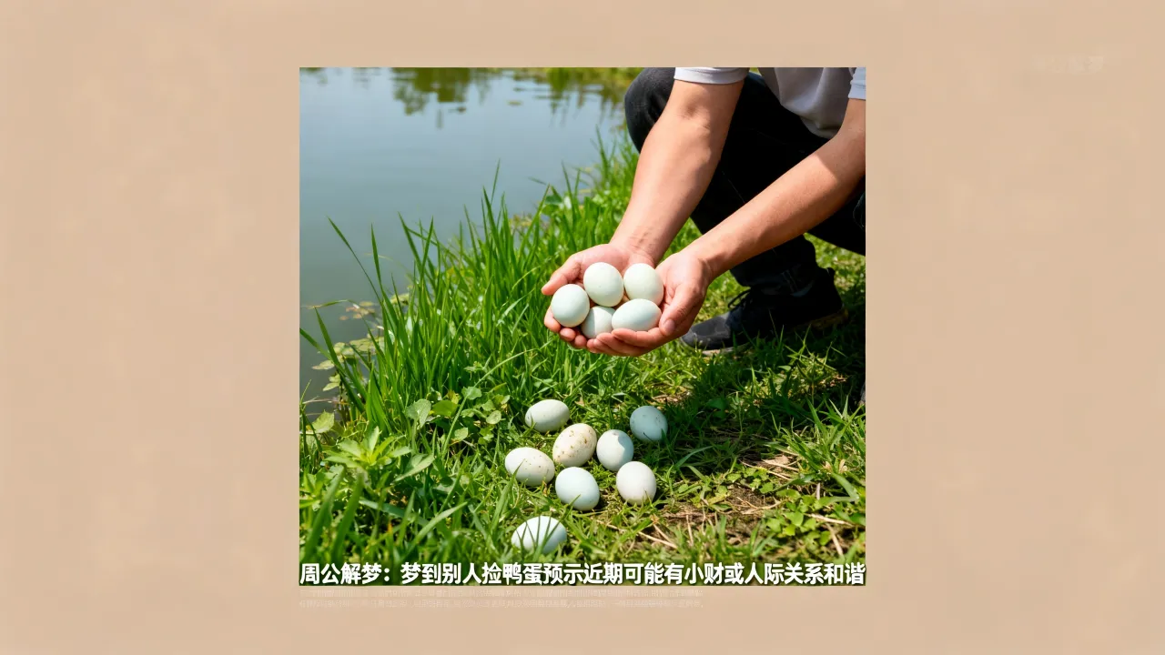 梦到别人捡鸭蛋意味着什么,周公解梦梦见别人捡鸭蛋预示什么 梦到别人捡鸭蛋意味着什么,周公解梦梦见别人捡鸭蛋预示什么