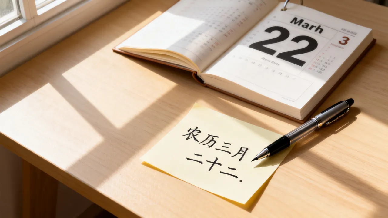3月22阴历是多少号,农历三月二十二是什么时候 3月22阴历是多少号,农历三月二十二是什么时候