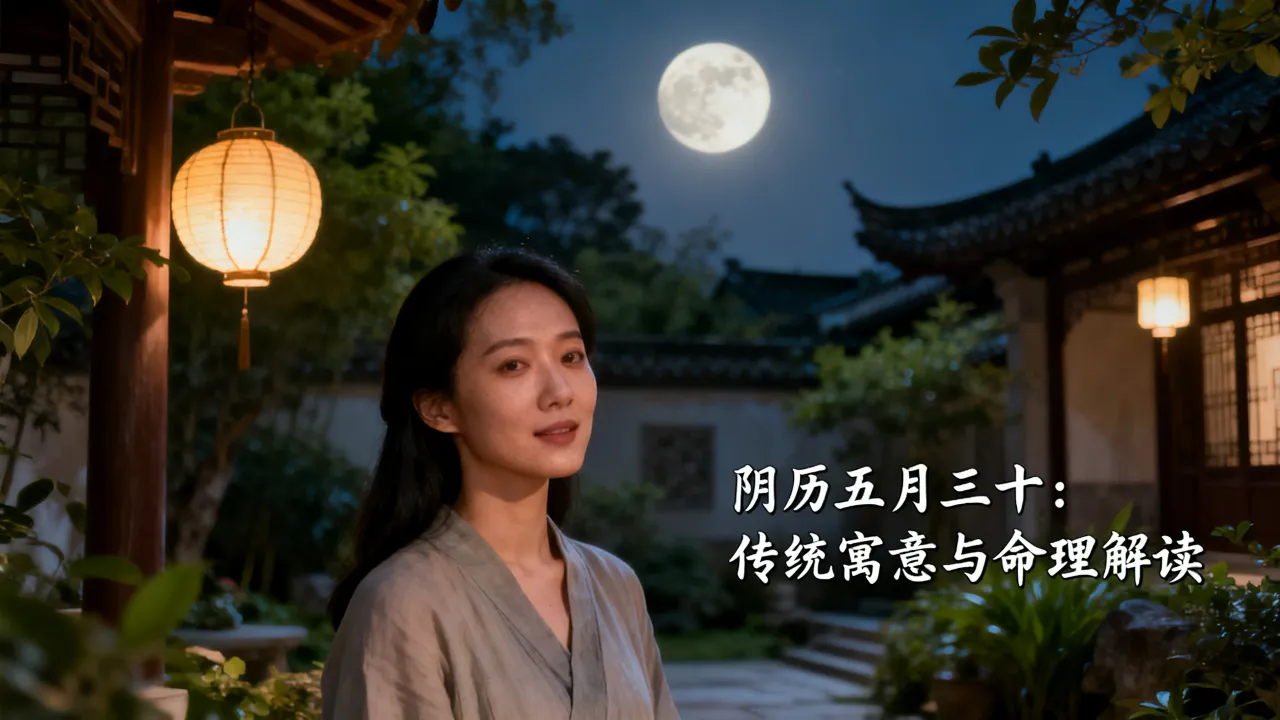 阴历5月30寓意是什么，农历五月三十出生的人命运如何？