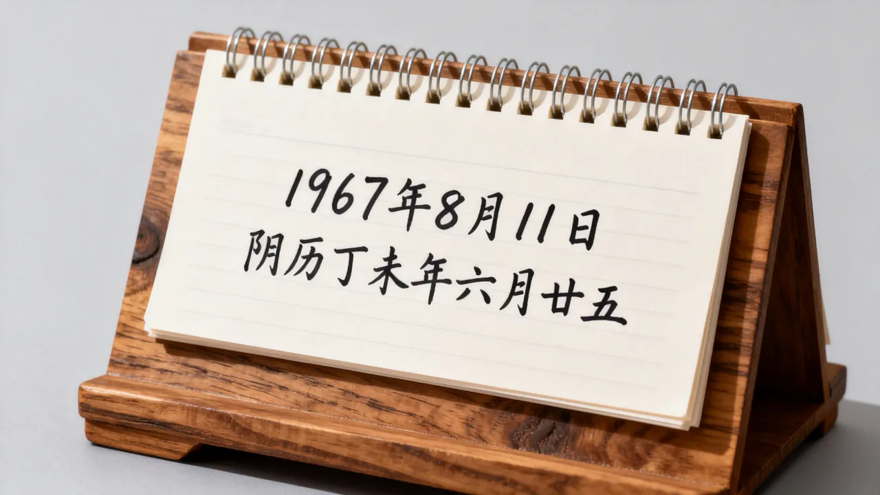 1967年8月11日阴历几月几号,1967年8月11日农历几号 1967年8月11日阴历几月几号,1967年8月11日农历几号