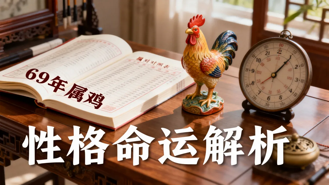 时辰属相对照表里69年属什么？属鸡人的性格命运解析