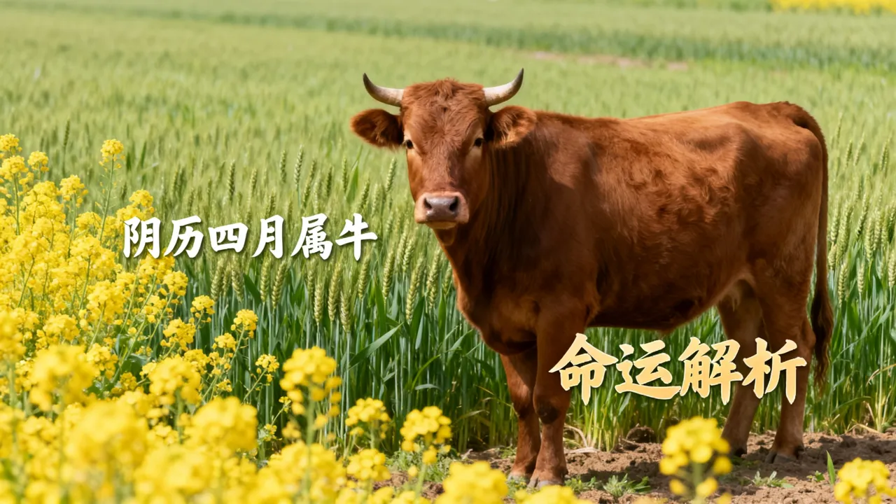 阴历四月牛是什么命,属牛阴历四月出生的人命运如何? 阴历四月牛是什么命,属牛阴历四月出生的人命运如何?