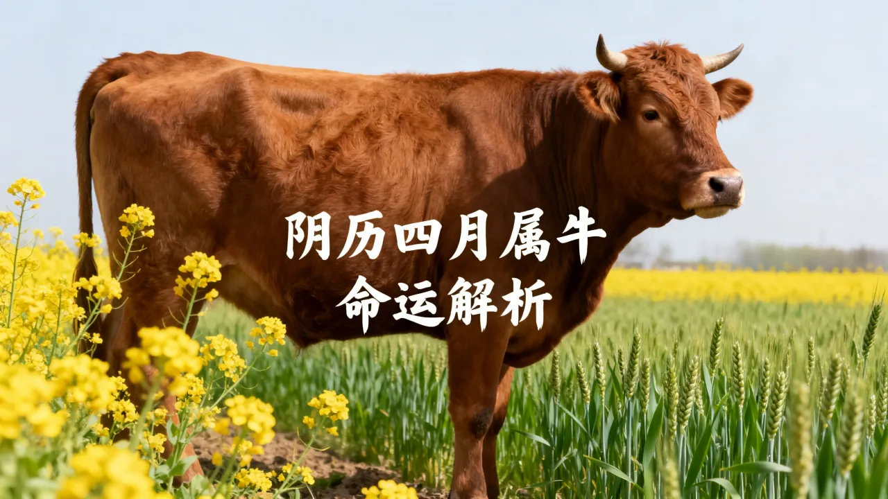 阴历四月牛是什么命,属牛阴历四月出生的人命运如何? 阴历四月牛是什么命,属牛阴历四月出生的人命运如何?