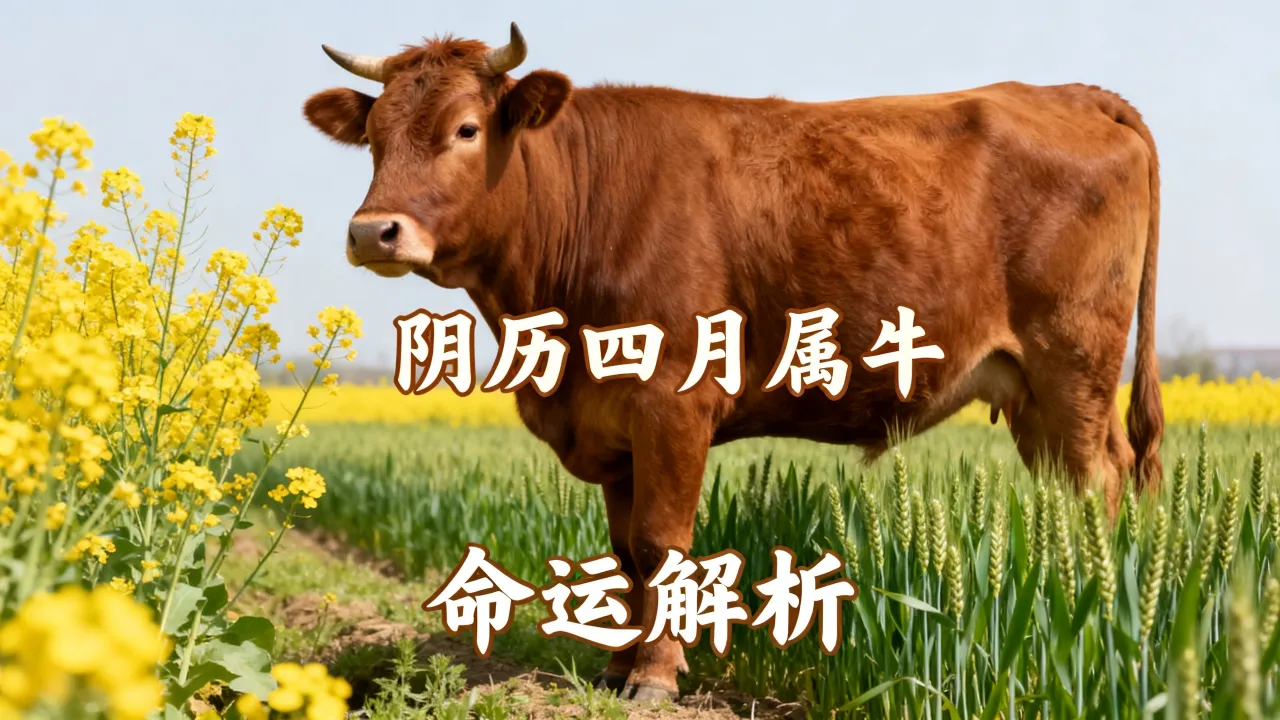 阴历四月牛是什么命,属牛阴历四月出生的人命运如何? 阴历四月牛是什么命,属牛阴历四月出生的人命运如何?