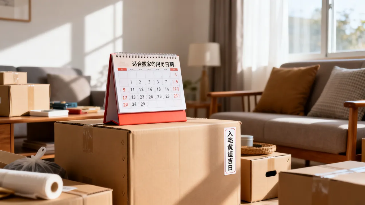 阴历哪些日子适合搬家？，搬家入宅黄道吉日怎么选