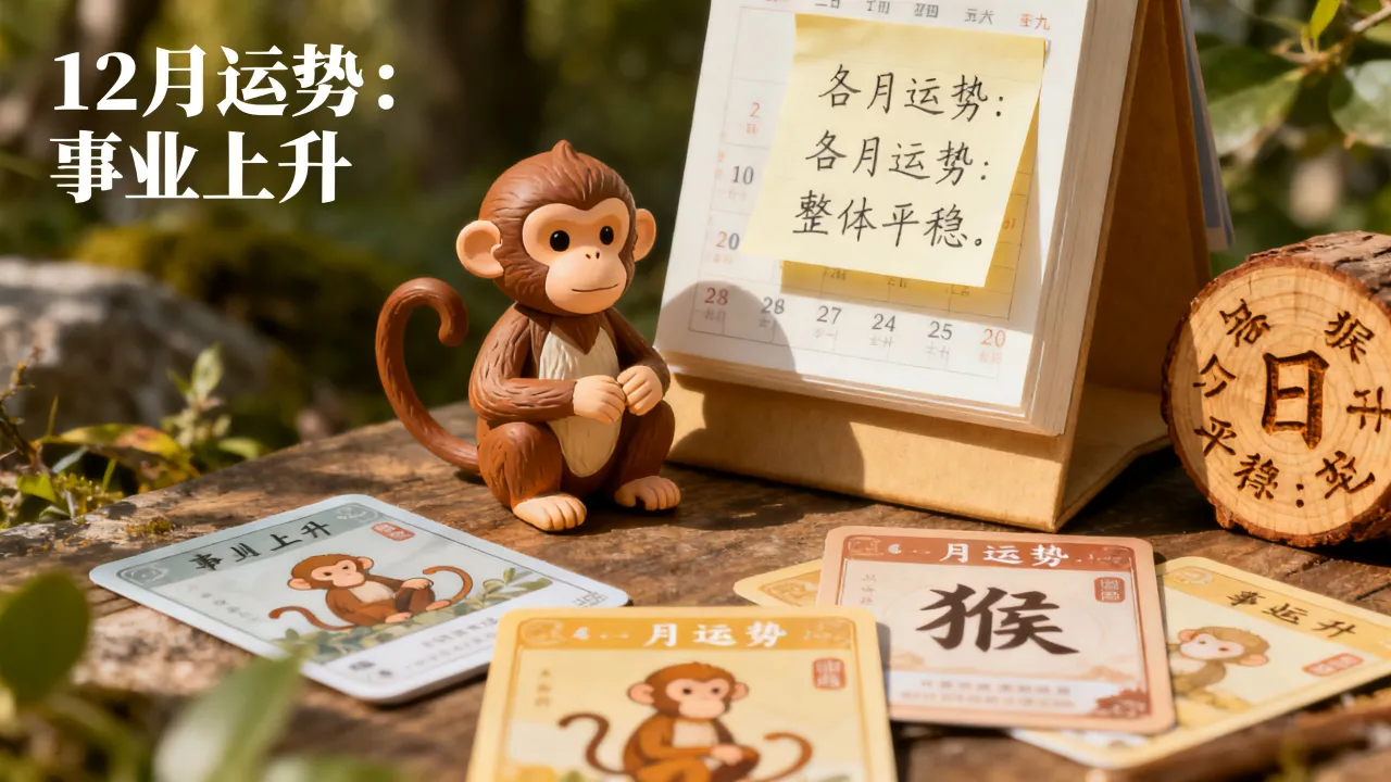 2026属猴人12月运势怎么样，2026属猴各月运势如何