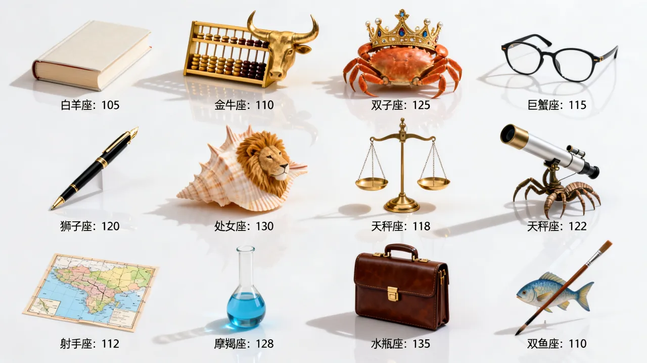 十二星座智商指数排名准吗,哪个星座智商最高? 十二星座智商指数排名准吗,哪个星座智商最高?