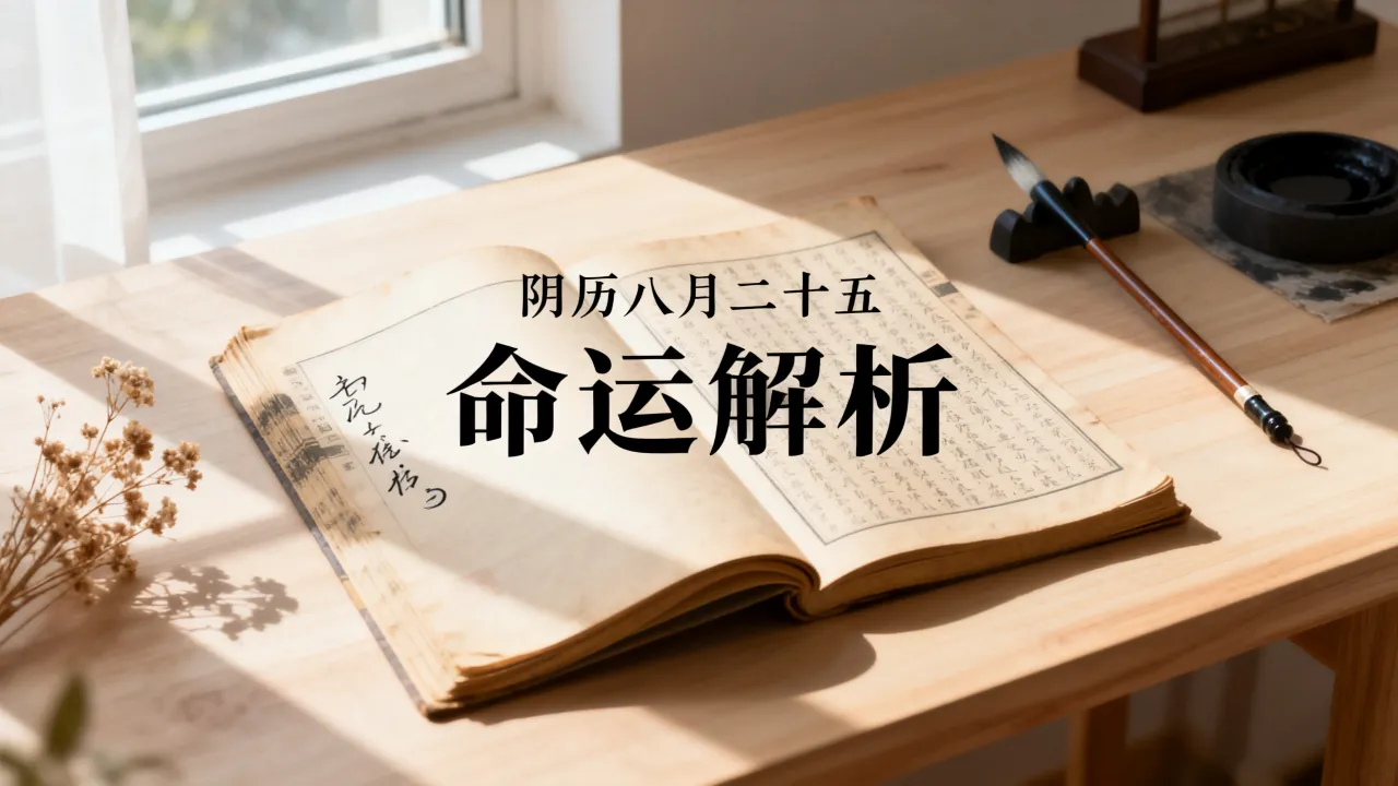 阴历八月二十五出生是什么命,农历八月二十五出生的人命运如何 阴历八月二十五出生是什么命,农历八月二十五出生的人命运如何