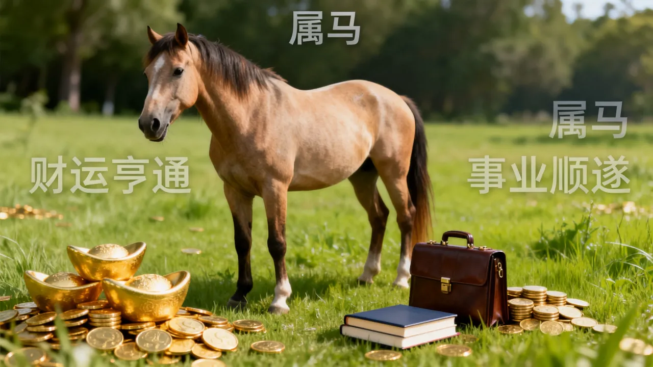 属马生肖命运好不好，属马人一生财运事业如何