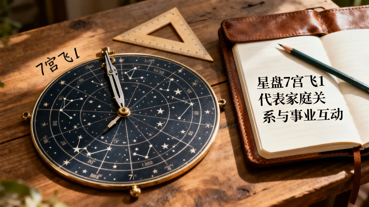 7宫飞1怎么看吉凶，星盘7宫飞1代表什么有什么影响？