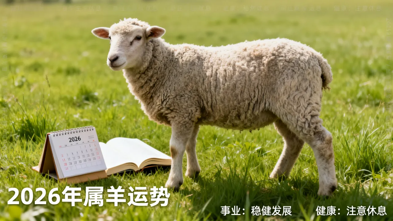 91年属羊2026年运势及运程详解，属羊人明年要注意什么？