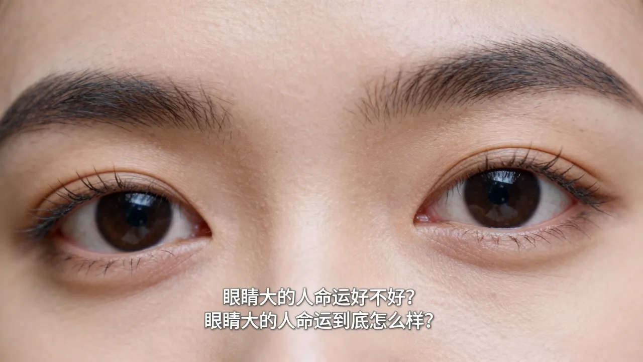眼睛大的人命运好不好,眼睛大的人命运到底怎么样? 眼睛大的人命运好不好,眼睛大的人命运到底怎么样?
