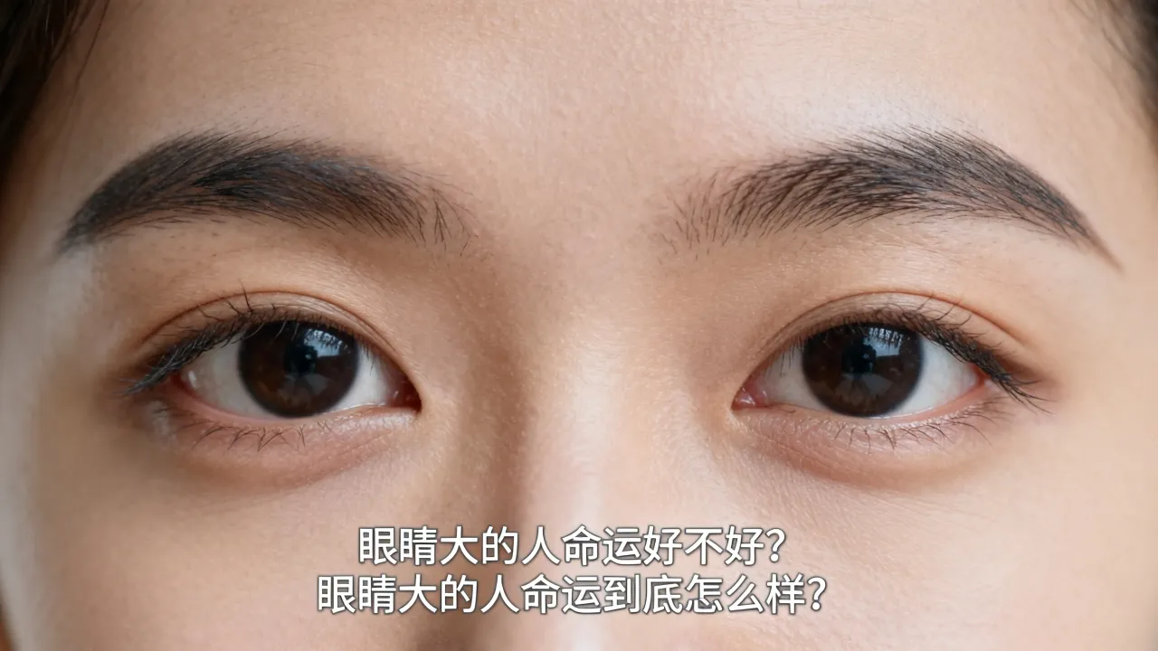 眼睛大的人命运好不好,眼睛大的人命运到底怎么样? 眼睛大的人命运好不好,眼睛大的人命运到底怎么样?