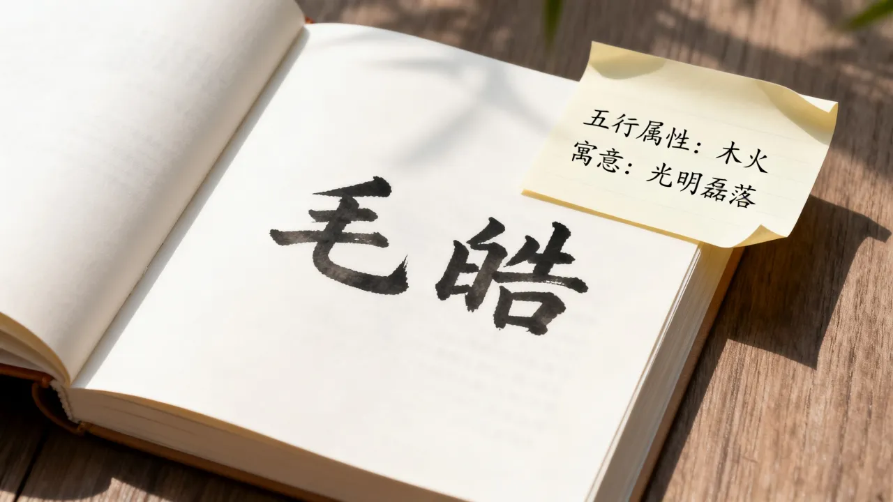 宝宝起名毛什么皓?毛皓名字的寓意和五行属性解析 宝宝起名毛什么皓?毛皓名字的寓意和五行属性解析