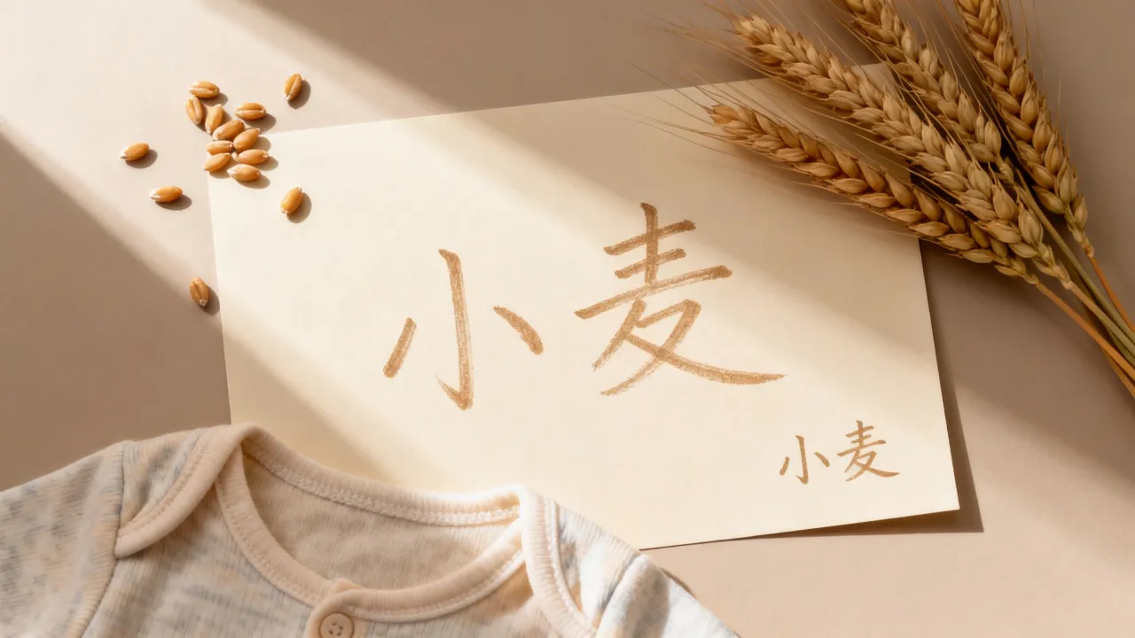 宝宝起名小麦怎么起，小麦取名寓意好吗？