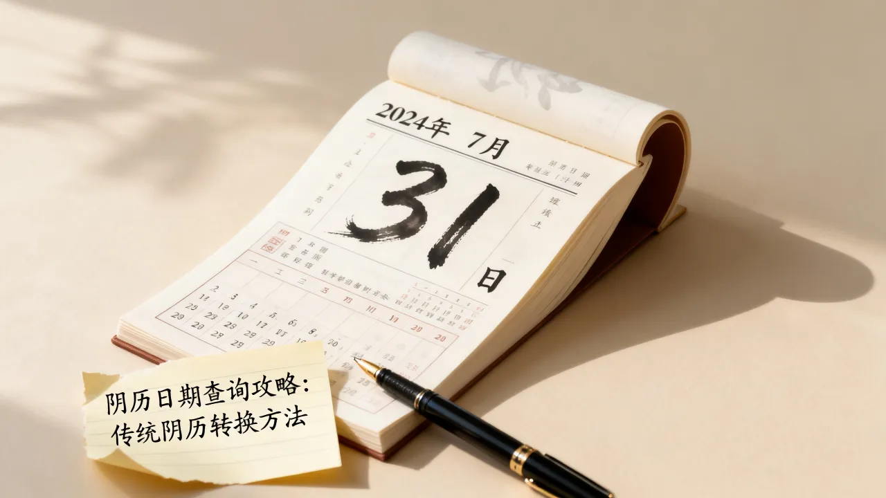 2024年7月31日阴历是什么时候？阴历日期查询攻略