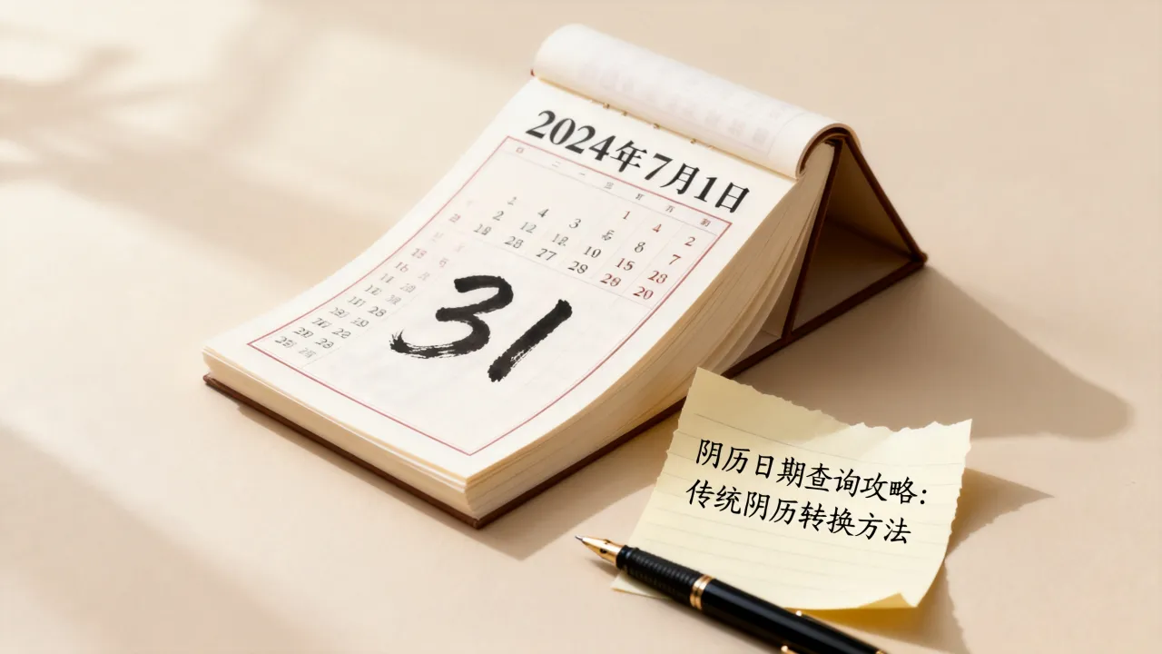 2024年7月31日阴历是什么时候？阴历日期查询攻略