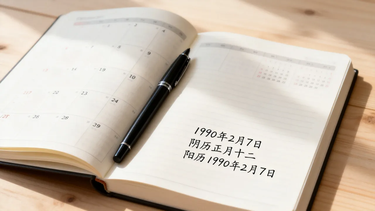 1990年2月7日阴历是几月几号?对应阳历哪天 1990年2月7日阴历是几月几号?对应阳历哪天