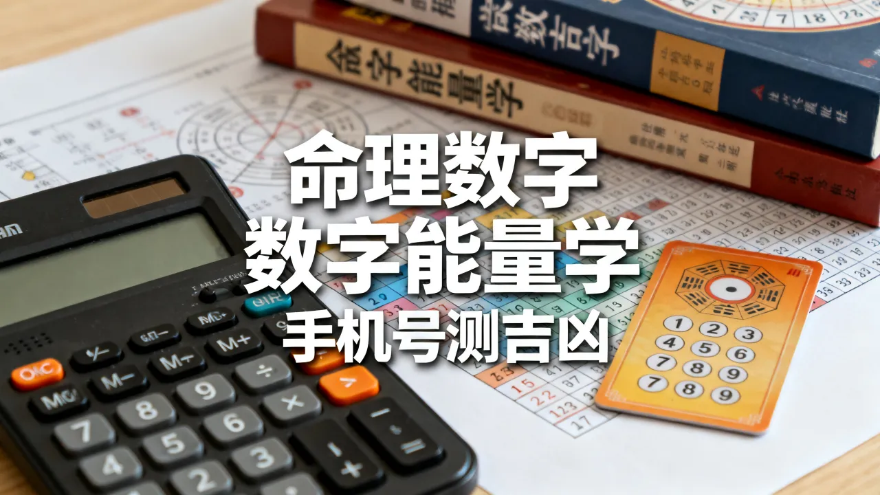 命理数字怎么算吉凶，数字能量学手机号测吉凶怎么查？