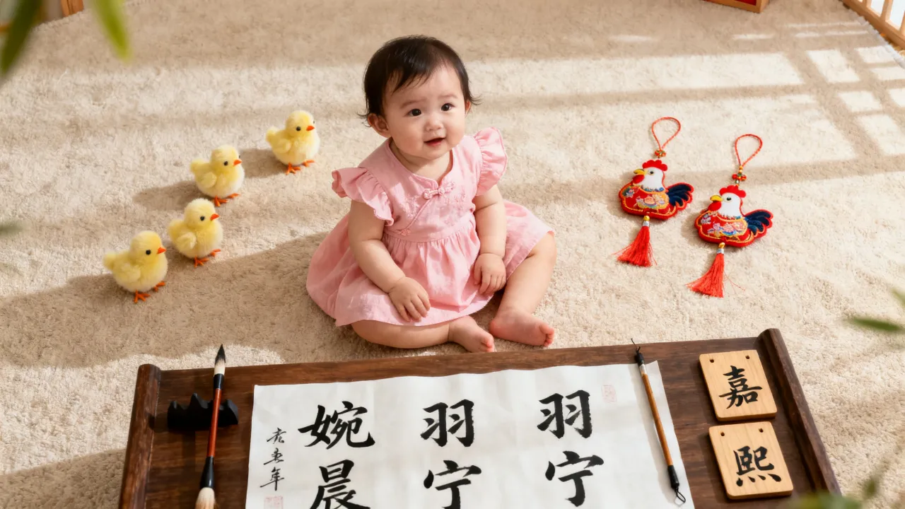 怎么给鸡年女宝宝起名，有哪些好听有寓意的名字？