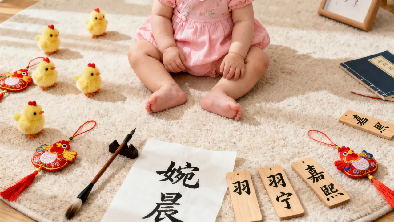 怎么给鸡年女宝宝起名，有哪些好听有寓意的名字？