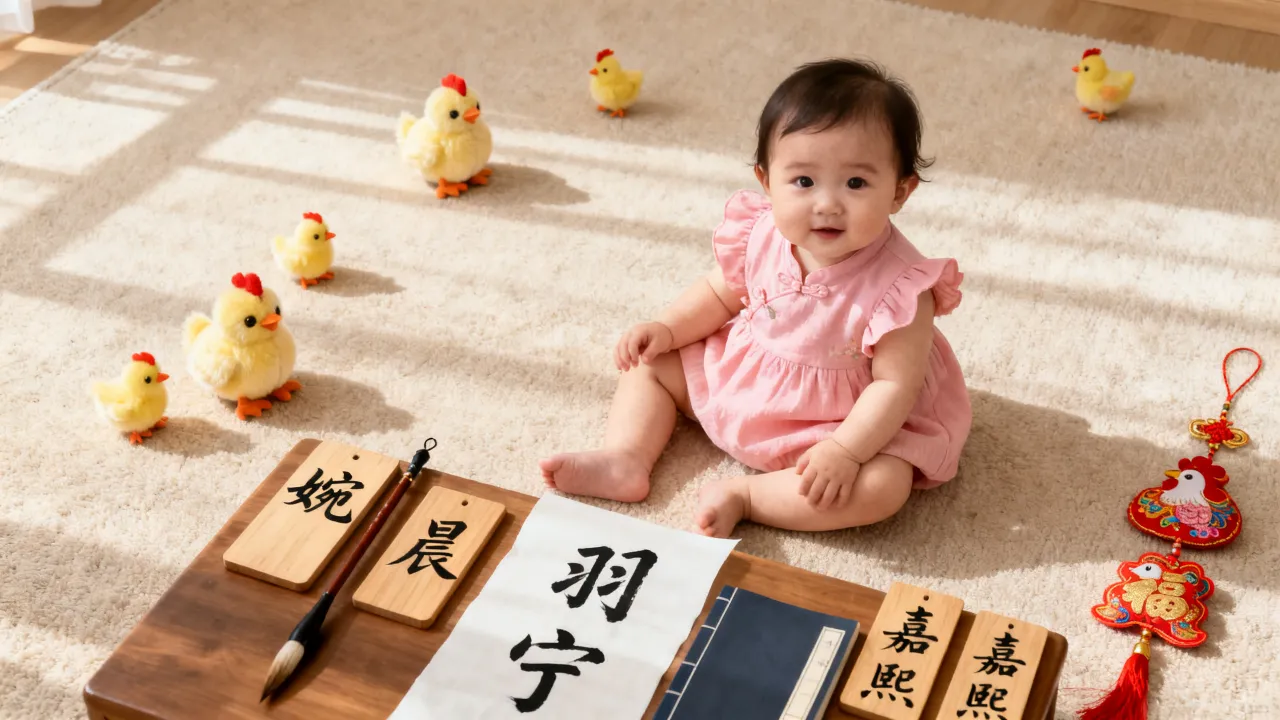 怎么给鸡年女宝宝起名，有哪些好听有寓意的名字？