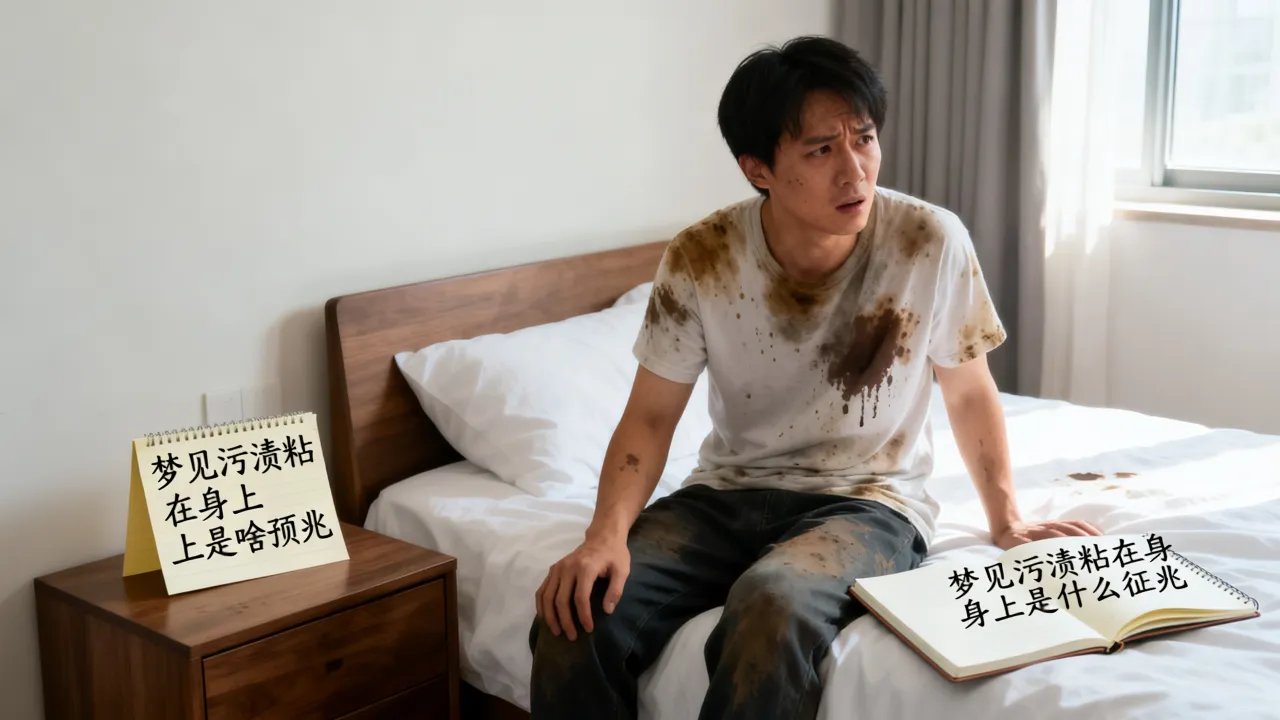 梦见大便粘在身上是啥预兆，梦见大便粘在身上是什么征兆