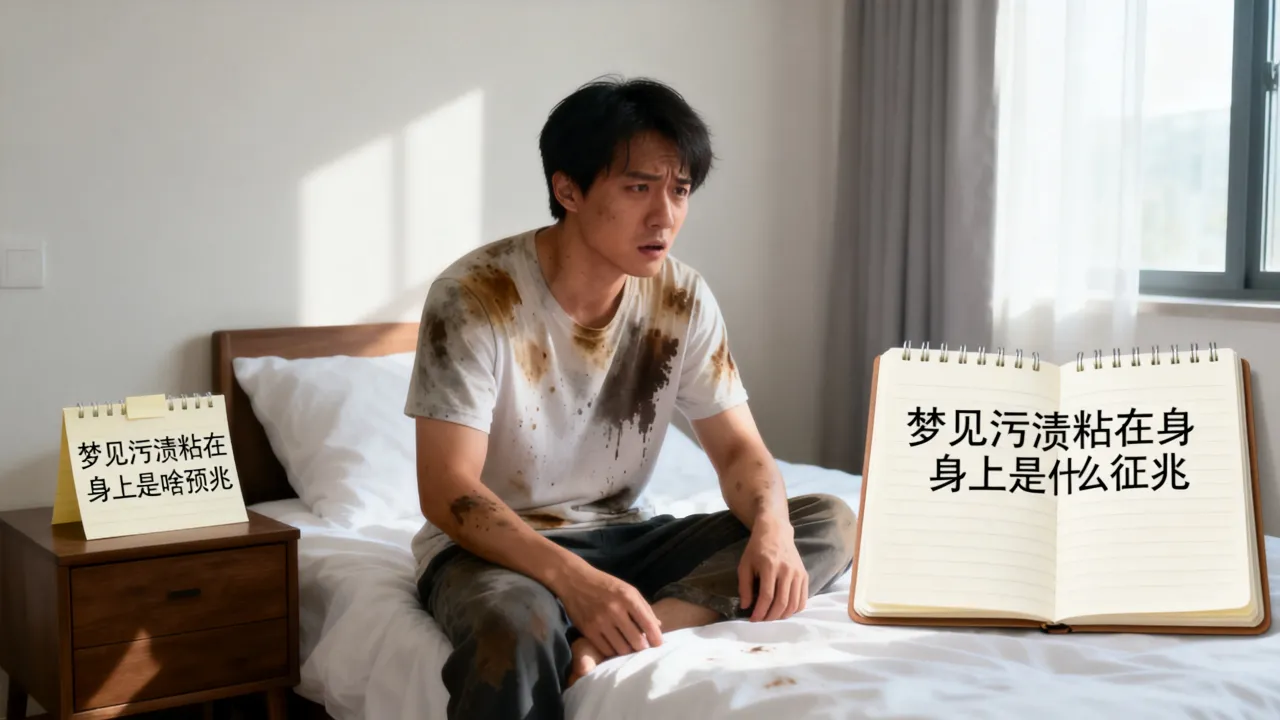 梦见大便粘在身上是啥预兆，梦见大便粘在身上是什么征兆