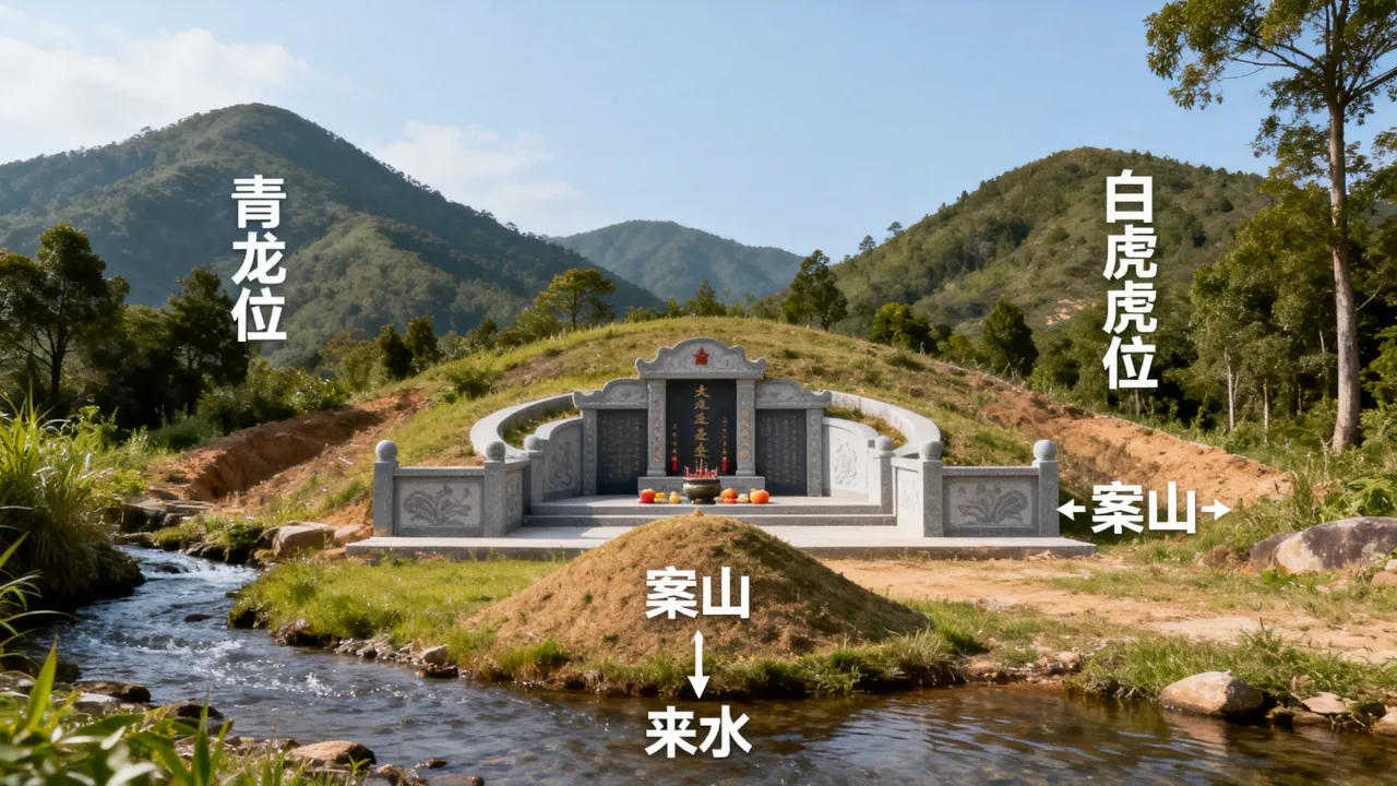 祖坟怎么判断吉凶图片，祖坟风水怎么看图解大全