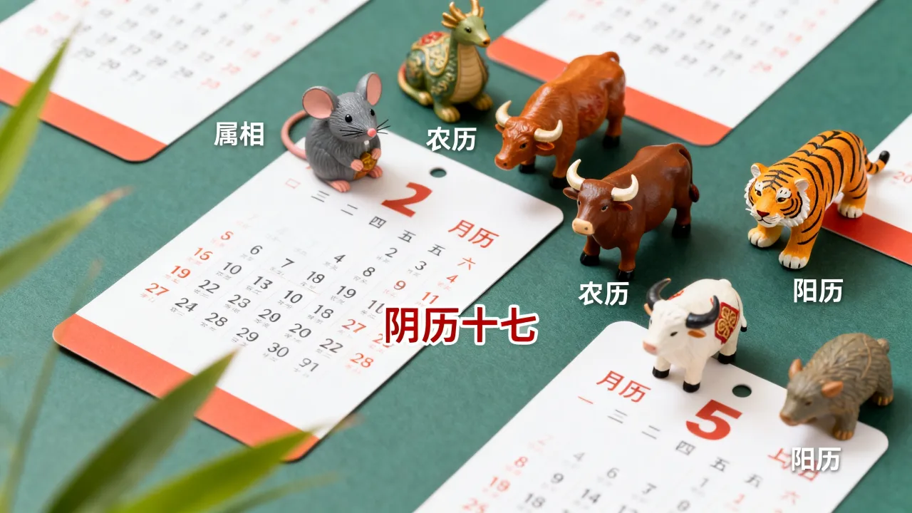 阴历十七是什么属相？属相究竟按农历还是阳历算？