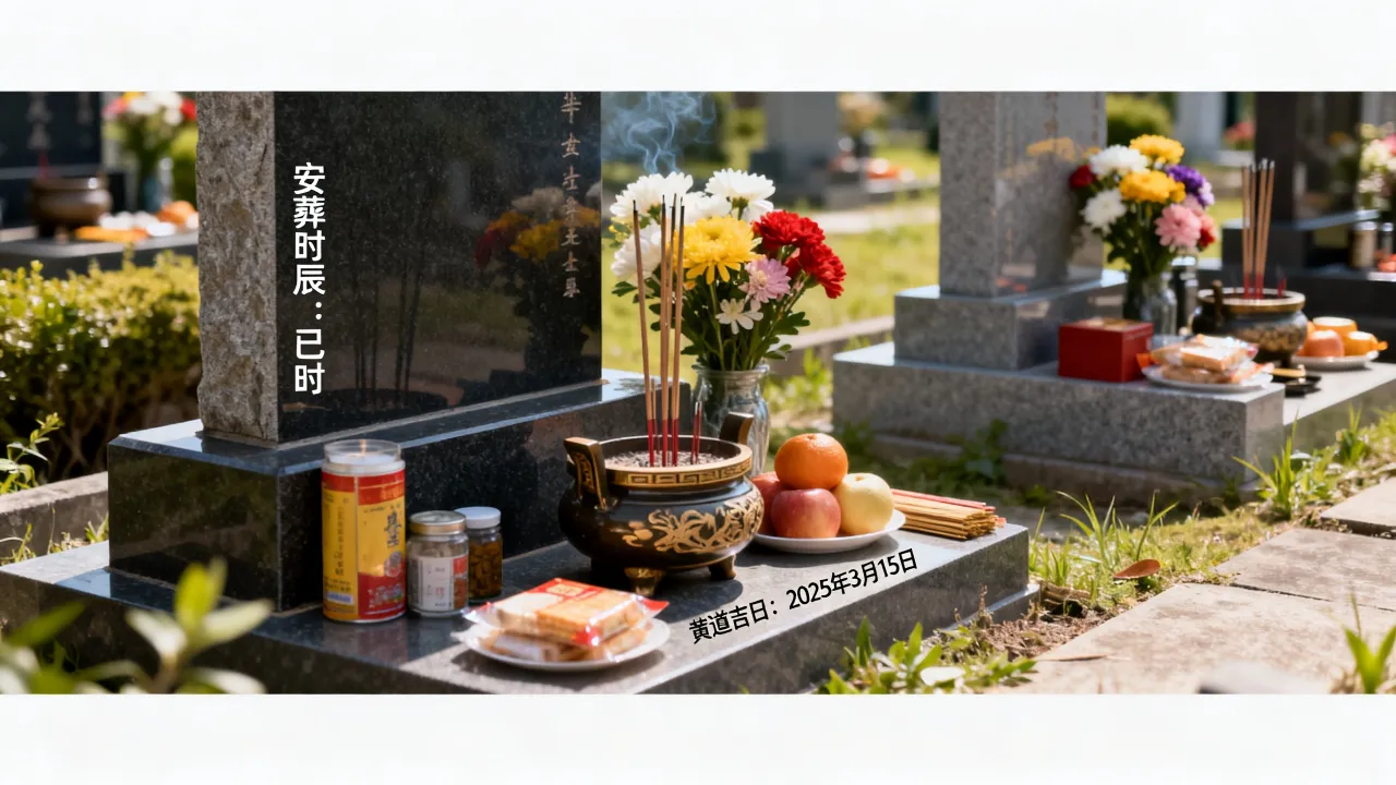 安葬吉凶时辰怎么选？下葬黄道吉日几点最好