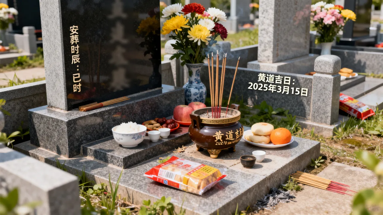 安葬吉凶时辰怎么选？下葬黄道吉日几点最好