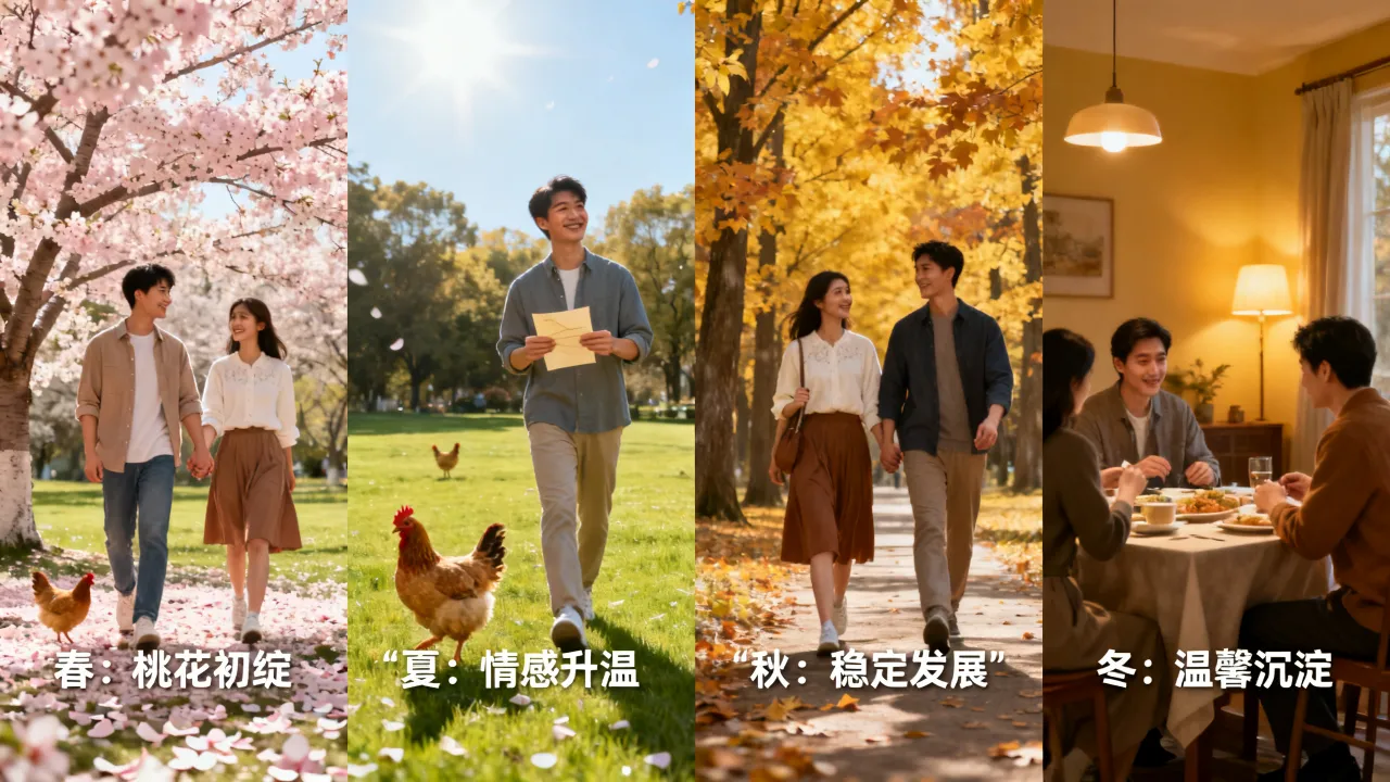 属鸡人2026感情运如何?四季运势详解 属鸡人2026感情运如何?四季运势详解