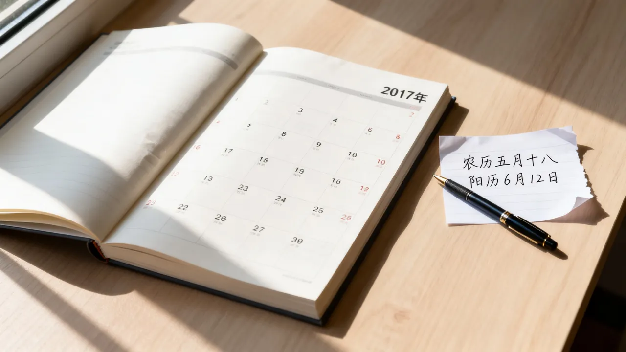 2017年阴历518是什么时候,农历5月18日阳历几号? 2017年阴历518是什么时候,农历5月18日阳历几号?
