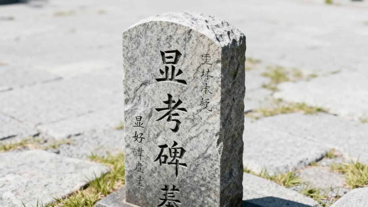 碑文字数吉凶怎么判断，墓碑碑文字数吉凶对照表怎么看？