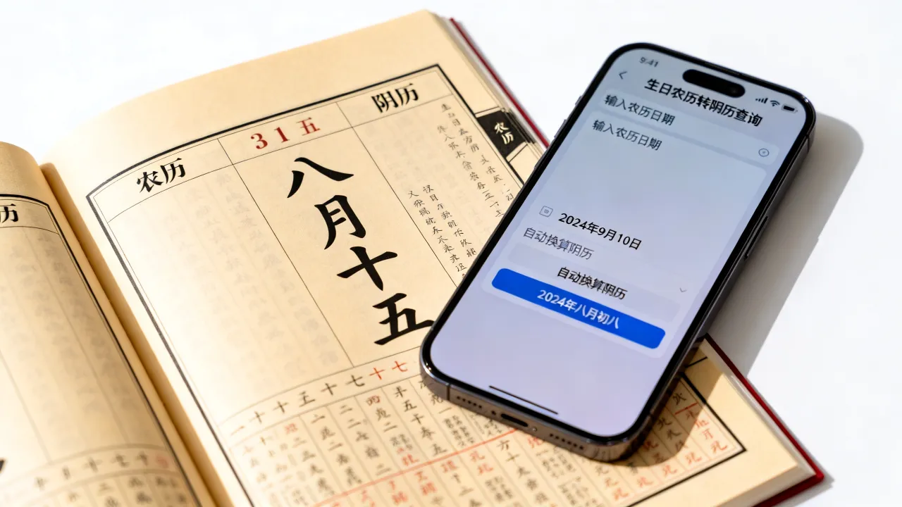 生日农历转阴历怎么查？阴历生日换算方法是什么？