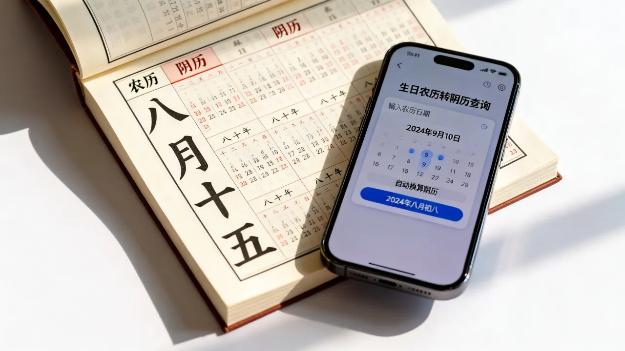生日农历转阴历怎么查?阴历生日换算方法是什么? 生日农历转阴历怎么查?阴历生日换算方法是什么?
