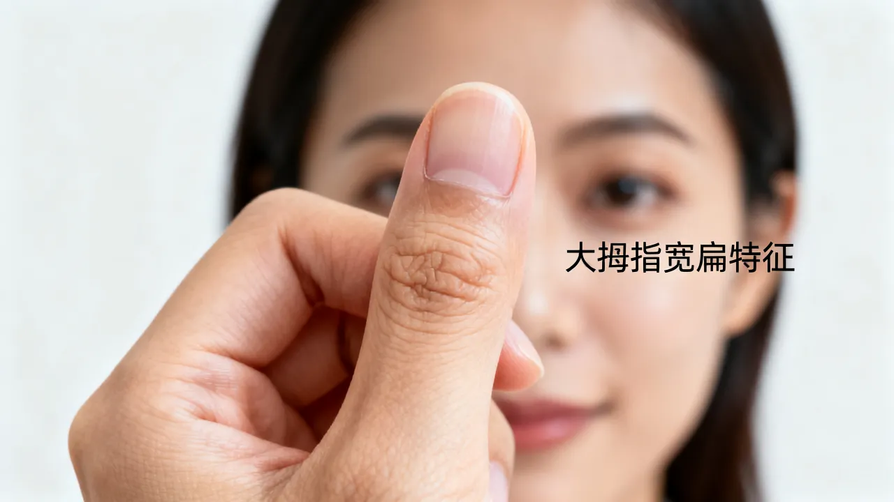 大拇指宽扁的女人命运如何？是真的吗？