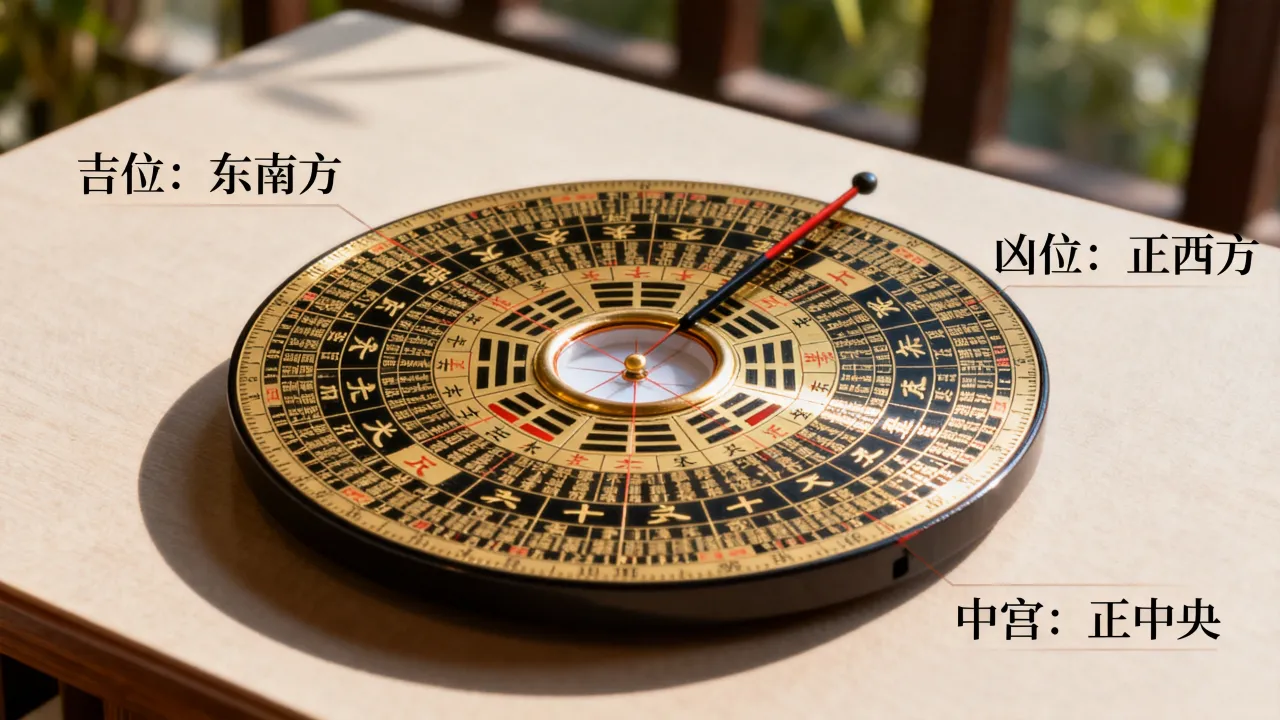 怎么看本命罗盘吉凶图,如何解读罗盘吉凶方位? 怎么看本命罗盘吉凶图,如何解读罗盘吉凶方位?