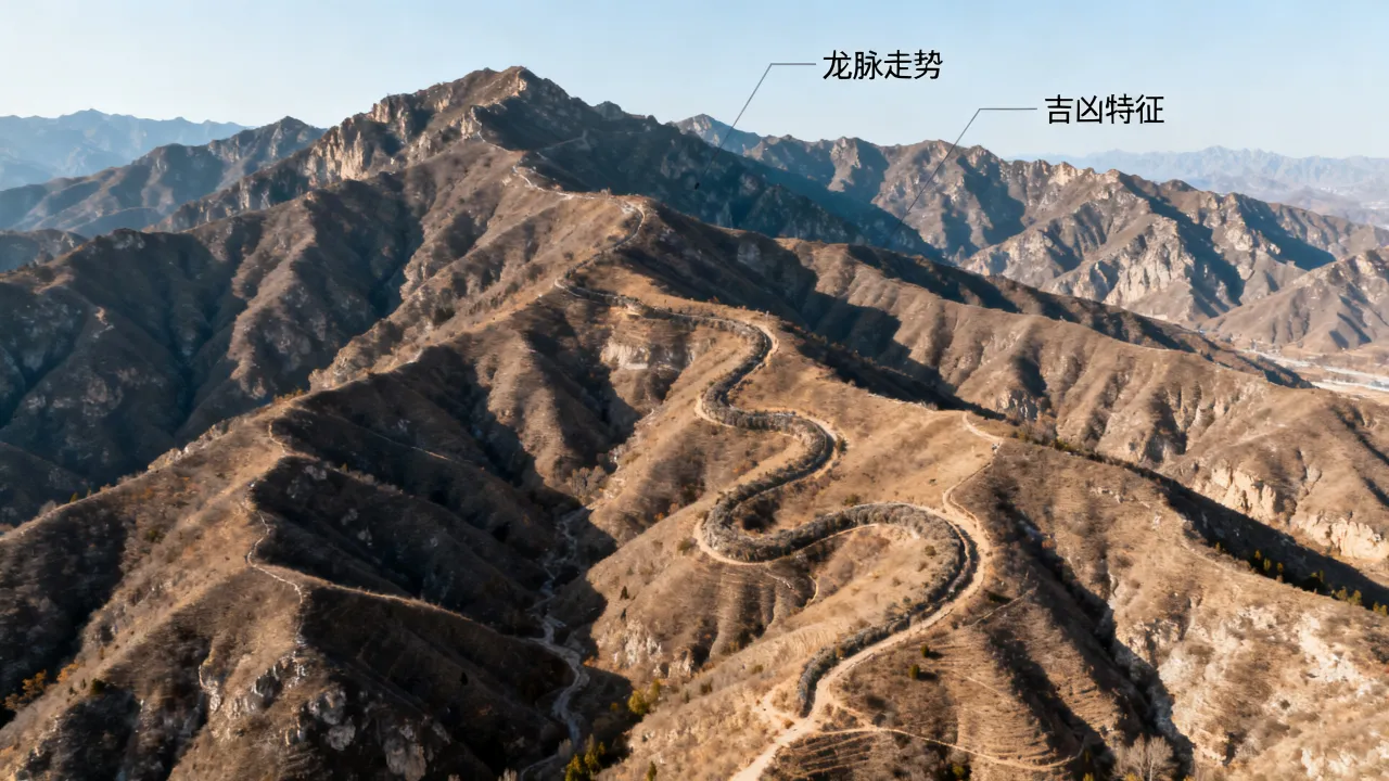 怎么看龙脉吉凶图片，如何从图片判断龙脉吉凶？