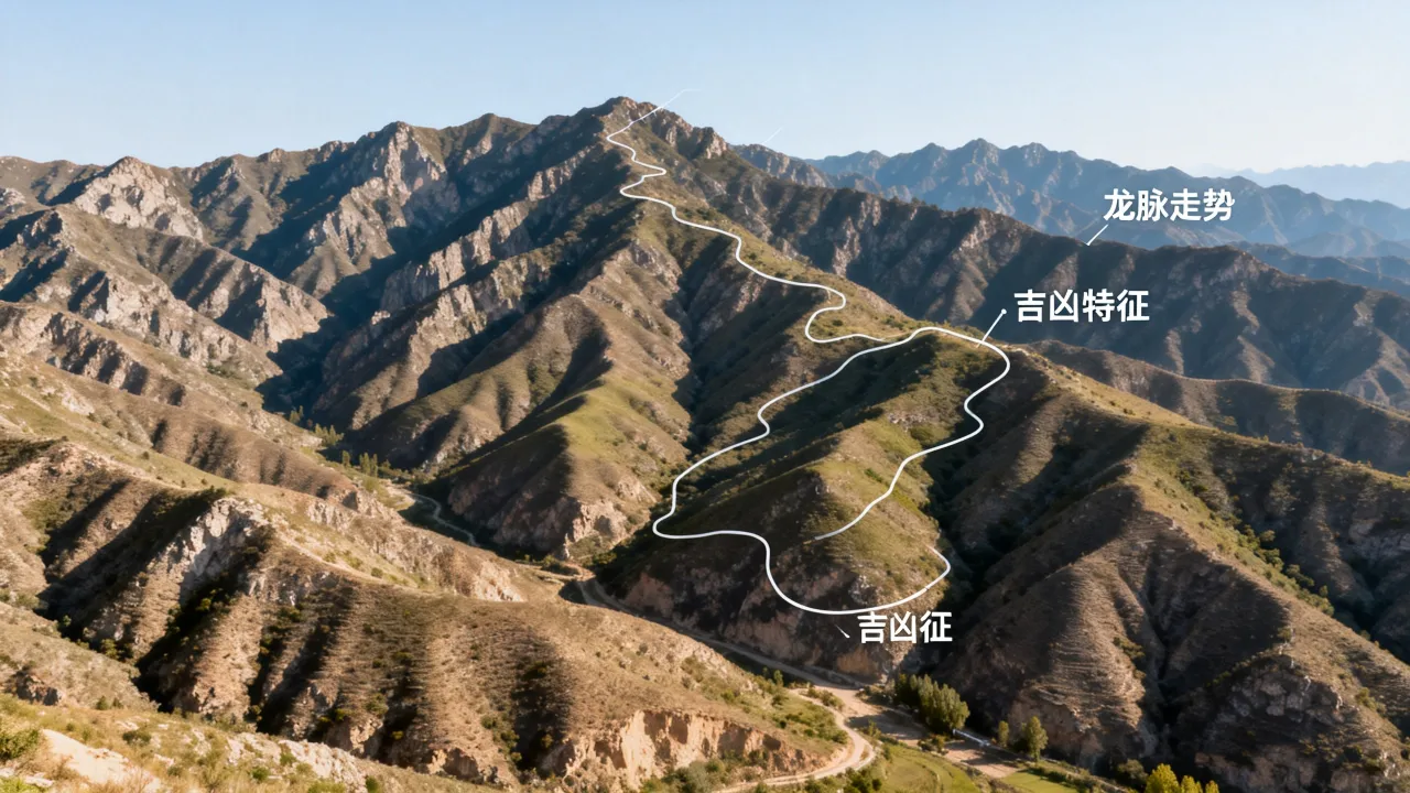 怎么看龙脉吉凶图片，如何从图片判断龙脉吉凶？