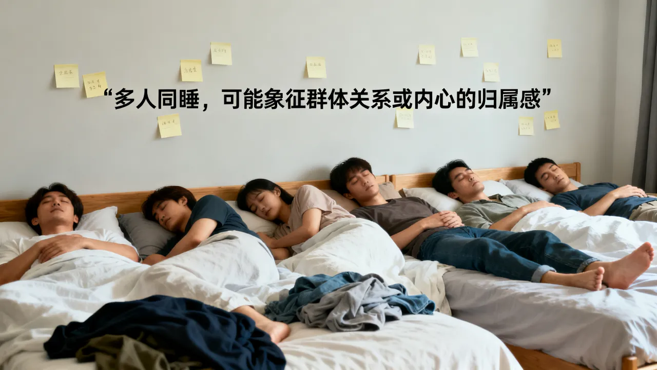 梦见好多人睡一起什么寓意,梦到很多人睡一起是什么预兆? 梦见好多人睡一起什么寓意,梦到很多人睡一起是什么预兆?