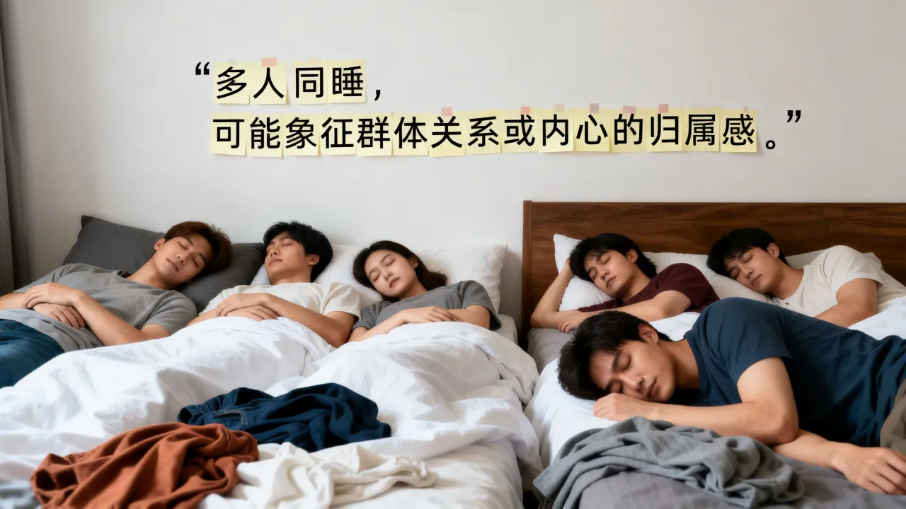 梦见好多人睡一起什么寓意,梦到很多人睡一起是什么预兆? 梦见好多人睡一起什么寓意,梦到很多人睡一起是什么预兆?