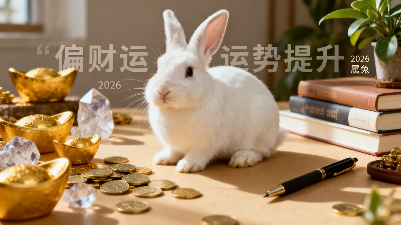 属兔人2026年偏财运旺不旺？属兔人2026年运势怎么提升？